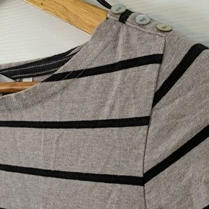 Full sleeve, striped top